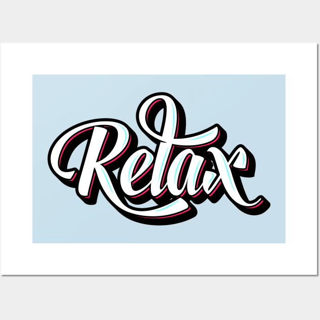 Relax Wall Art by casbuijsman